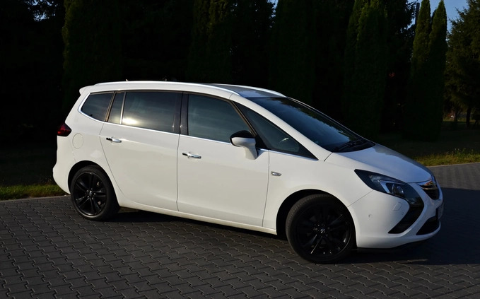 Opel Zafira cena 42900 przebieg: 161000, rok produkcji 2012 z Jedlicze małe 742